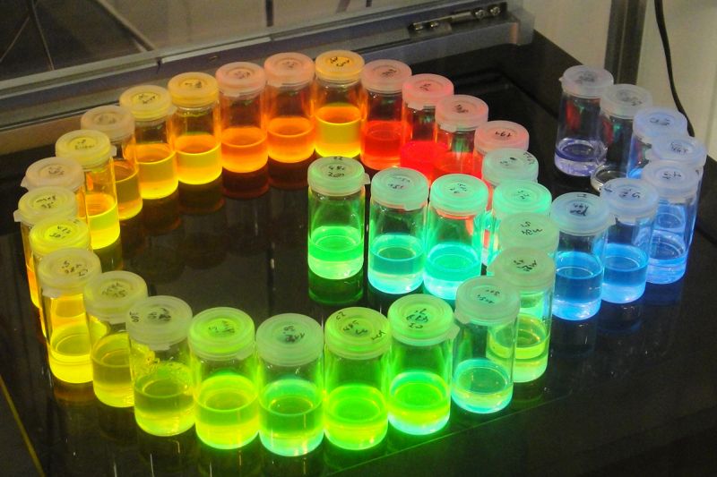 Quantum dots make it possible to display any color in full brilliance.