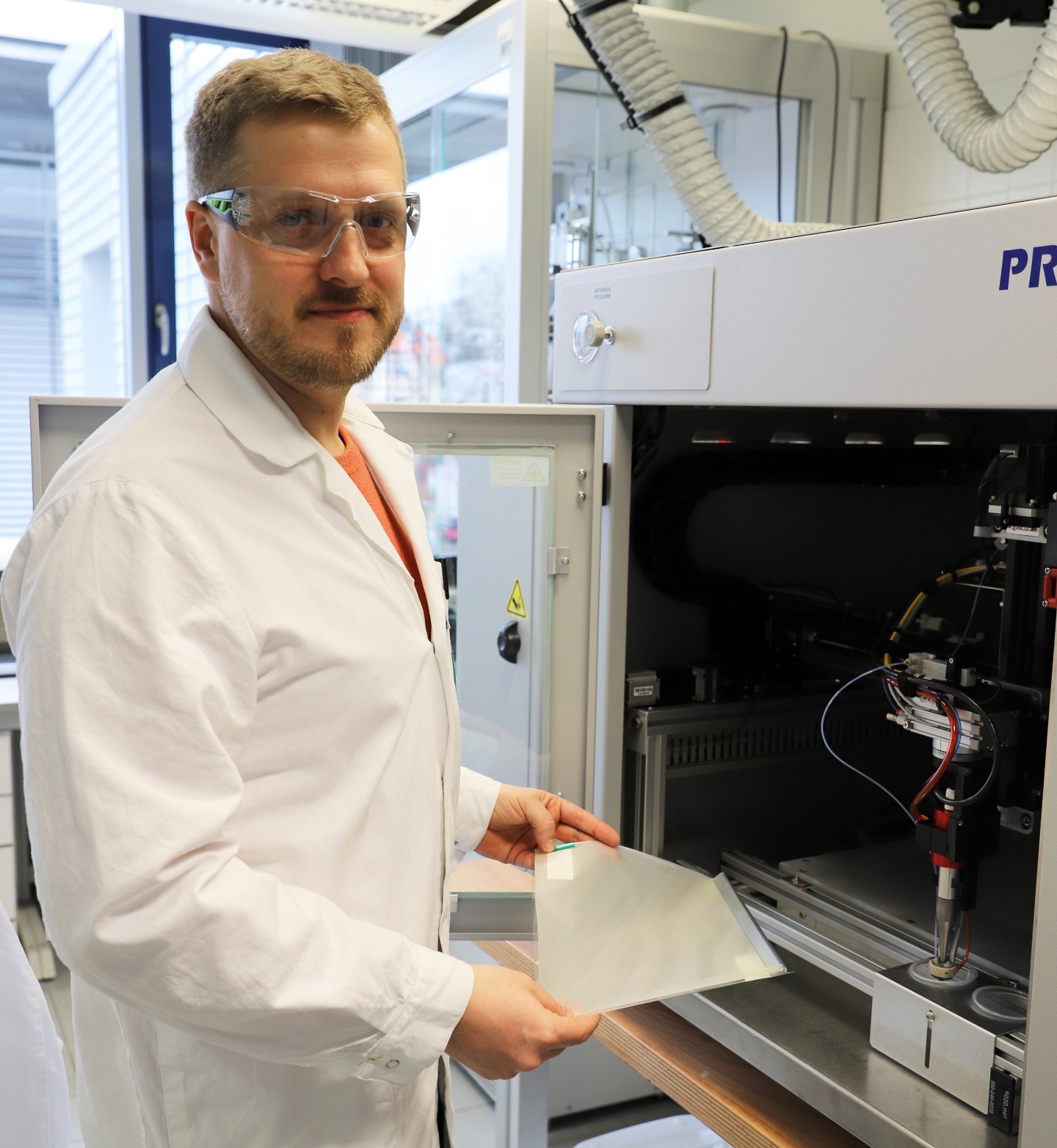 Coating membranes in the electrolysis lab